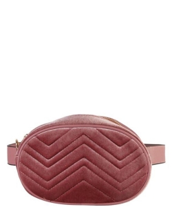 Fashion Fanny Pack Waist Belt Bag RB-7238 BLUSH